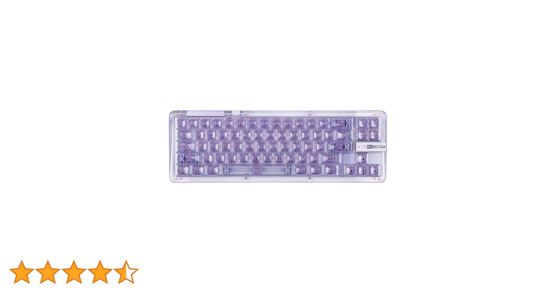 KiiBoom Phantom 68 キーボード本体 パープル 紫 KiiBoom Phantom 68 キーボード本体 パープル 紫 Amazon.com